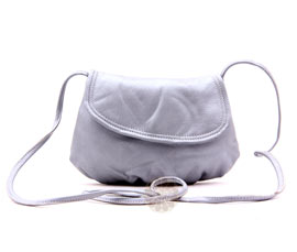 Vogue Crafts and Designs Pvt. Ltd. manufactures Smooth Grey Sling Bag at wholesale price.